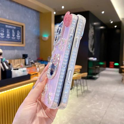 Hello Kitty Handyhülle mit Spiegel