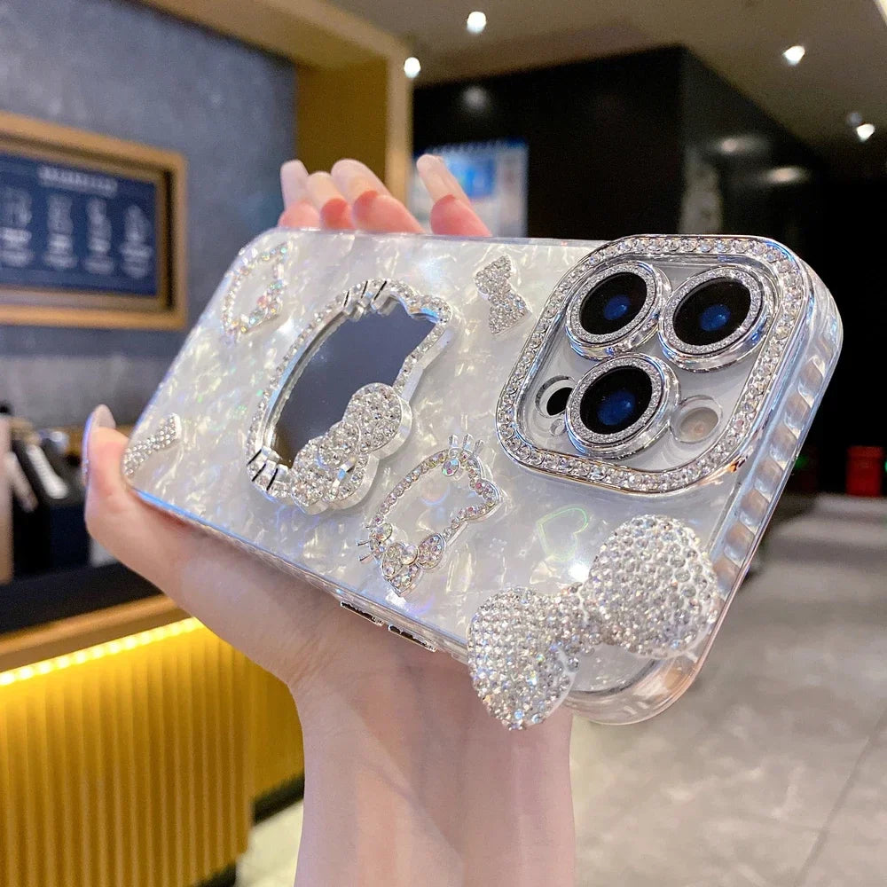 Hello Kitty Handyhülle mit Spiegel